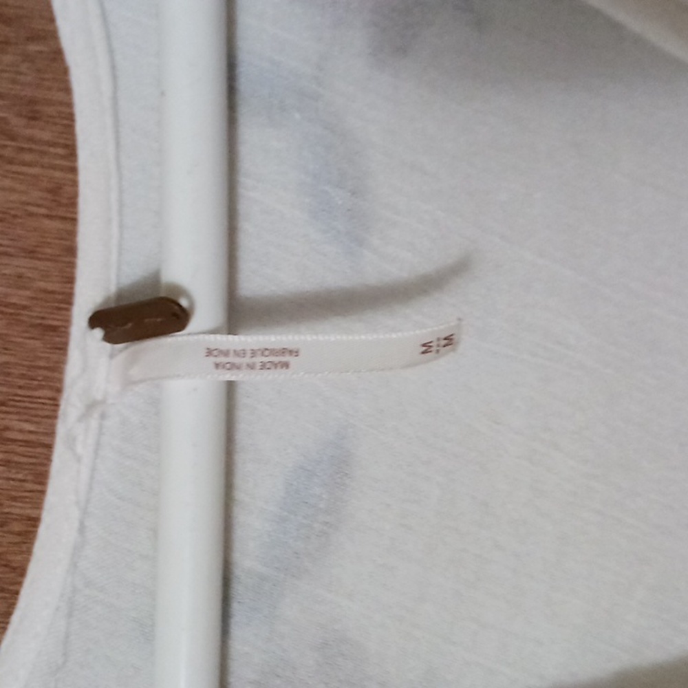 White embroidered dress